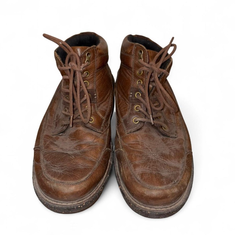 Abeo Men's Rustic Brown Leather Boots